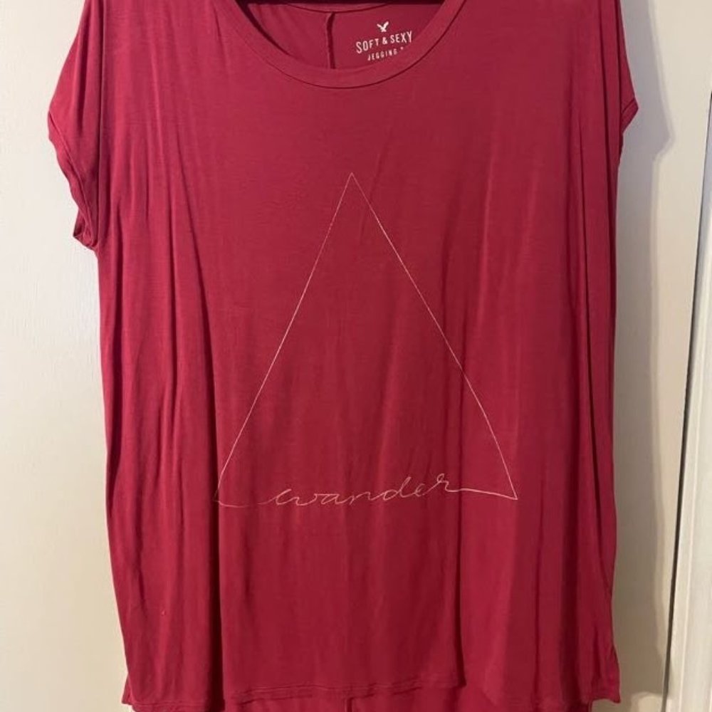 Maroon Soft and Sexy Tshirt